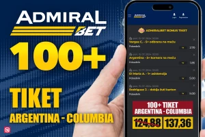 AdmiralBet i Sportske 100+ tiket - Spremite se za finale Kopa Amerika!